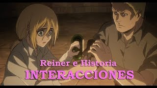 Reiner e Historia | Interacciones | Attack on Titan