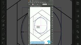 Hexagon Gradient Logo Design | Adobe Illustrator Tutorial #shorts