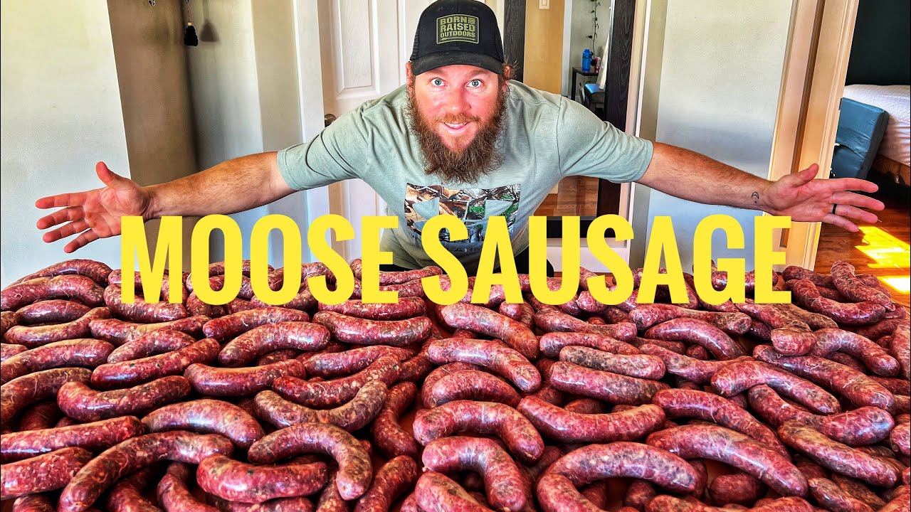 MOOSE SAUSAGE RECIPE done two ways from last falls harvest. wildgame YouTube