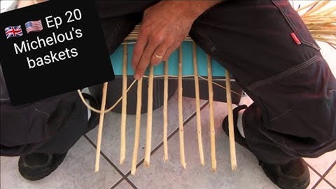 🇬🇧 🇺🇸 Episode 20 part 1 : How to do the base of a square or rectangular basket?