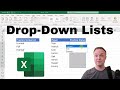 How to Create Drop-Down List in Excel