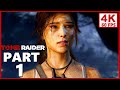 Tomb Raider 2013 Gameplay Walkthrough Part 1 - Tomb Raider (4K 60FPS)