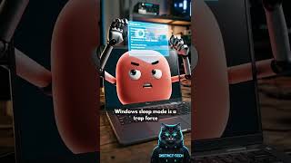Windows Sleep Mode is a TRAP! 🛑💻 #shorts