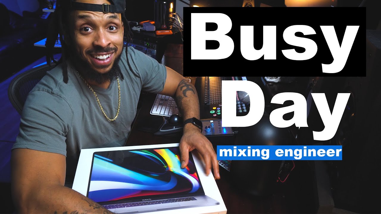 New MacBook Pro 2019 Unboxing | Cool Mastering Plugin Tip | Day in the Life of a Mixing Engineer
