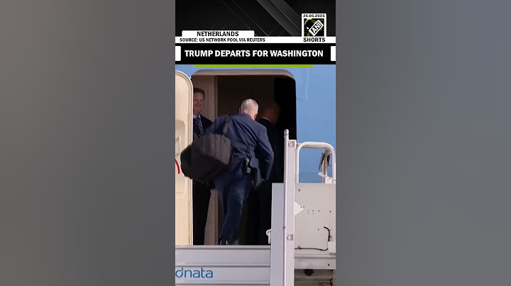 President Donald Trump departs for Washington after attending NATO Summit