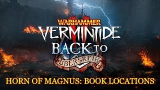 Vermintide 2 Horn Of Magnus: All Book Locations