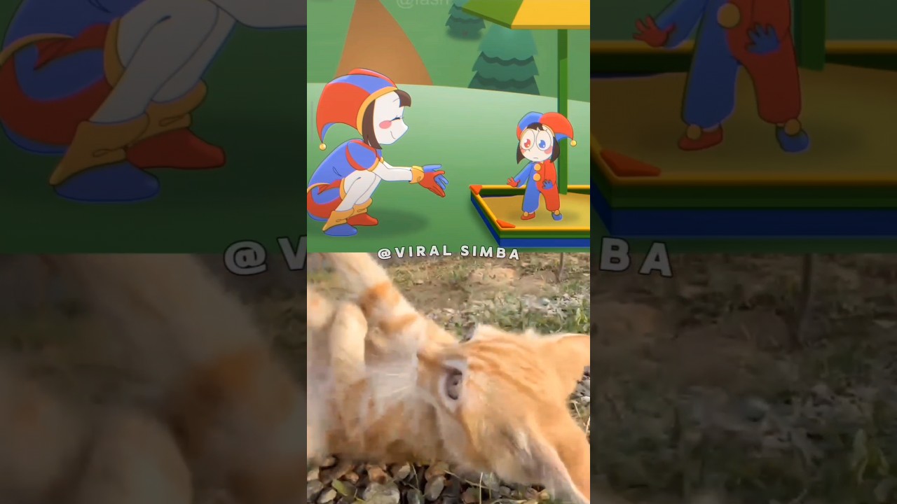 🤗 Cat hugged Pomni! Digital Circus Animation