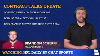 Will The Washington Football Team Extend OG Brandon Scherff Before The NFL Franchise Tag Deadline?