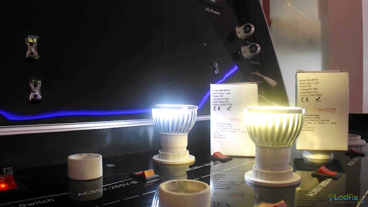 4W | E14 LED Bulb | 400 Lumen