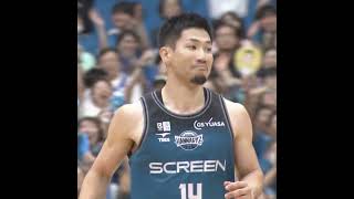 琉球の象徴 #岸本隆一 が新天地でも大暴れ🔥 試合残り3秒で逆転スリー👌 移籍早々勝利に大貢献‼