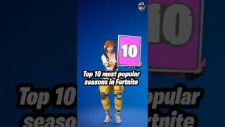 Top 10 Most Popular Seasons In Fortnite