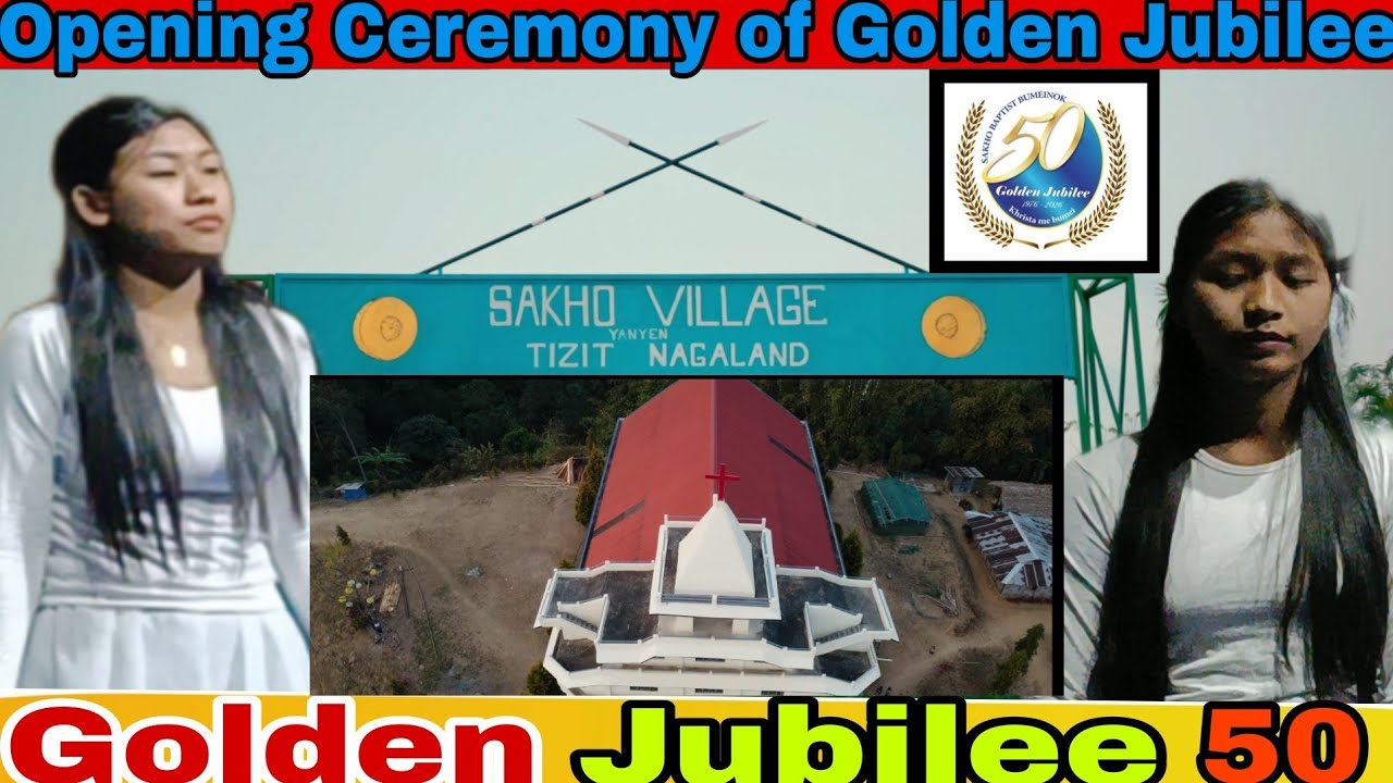  Golden Jubilee program & openning Ceremony (sakho village 🔥)