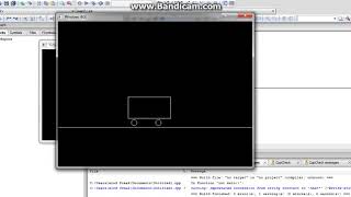 moving car in C/c++ graphics screenshot 4