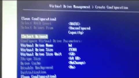Configurar raid en IBM sever x3100