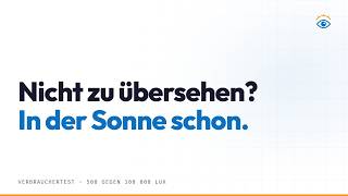 Das Lämpchen an der Kamerabrille sei nicht zu übersehen, sagt Meta. In der Sonne sah man es kaum.
