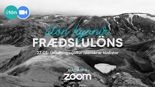 ÚTÓN kynnir ferða- og markaðsstyrki útflutningssjóðs