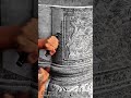 Relief Carving Stone Work Tool Using Manual Stone Chisel #worktool