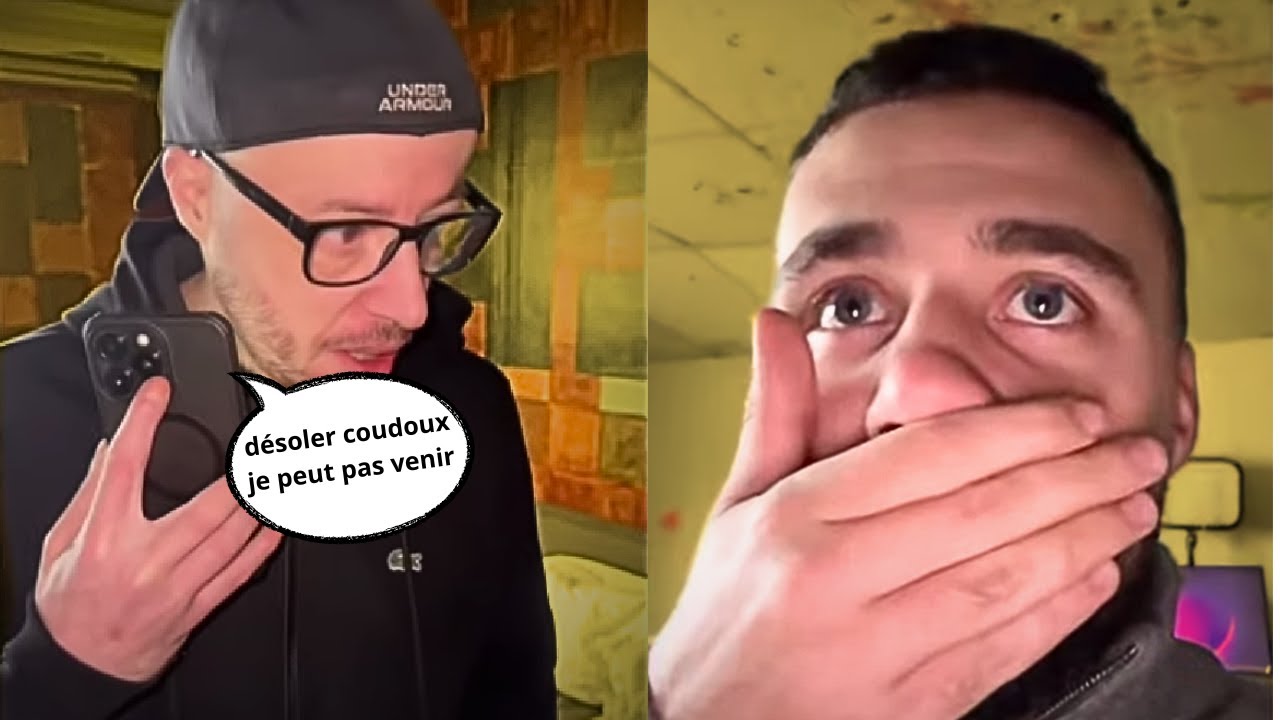 COUDOUX SE FAIT PIÉGER 😂 IL LA TROP LA HAINE 🤣