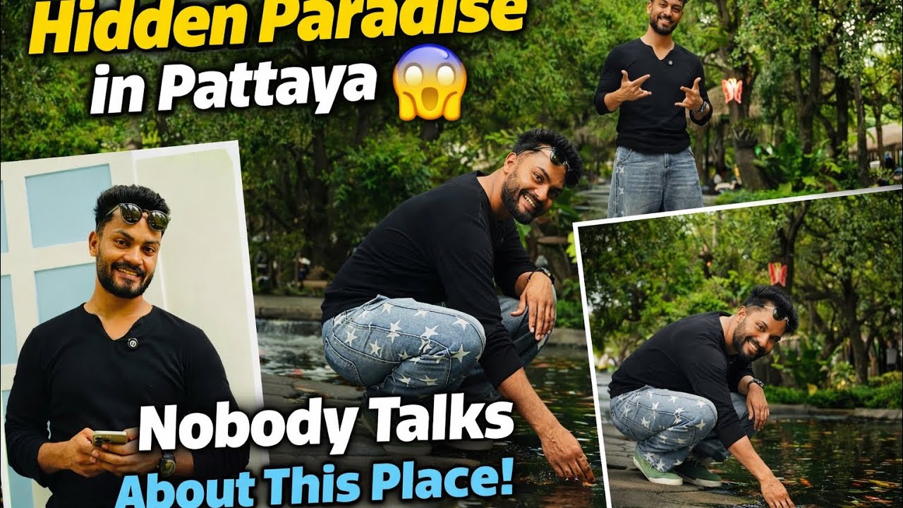 “Hidden Paradise in Pattaya 😱 | Nobody Talks About This Place!”