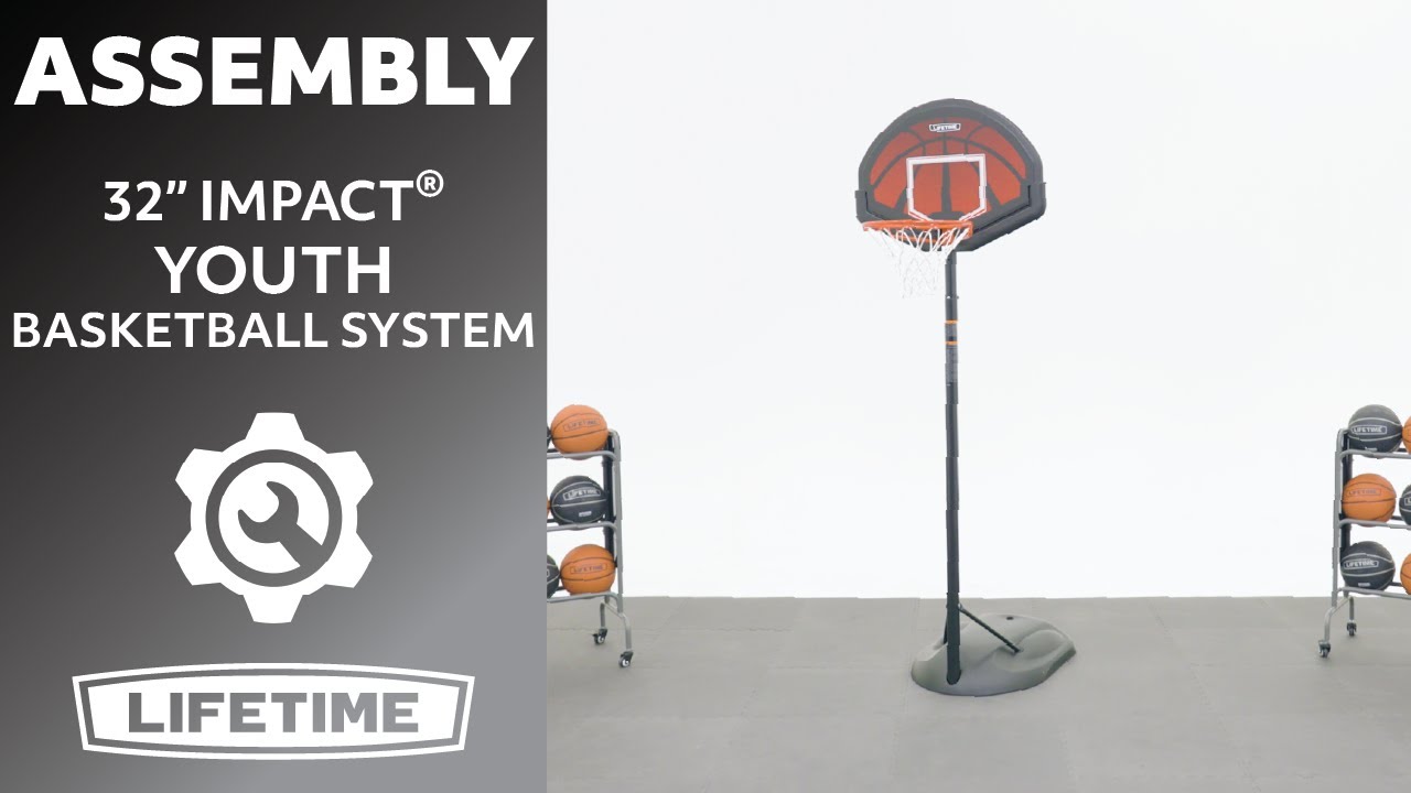Lifetime 32" Impact Youth Basketball System | Lifetime Assembly Video