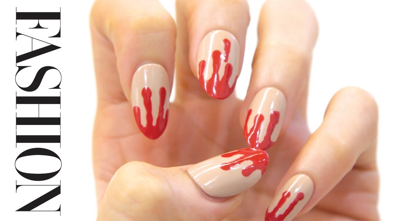 Nail Art by Robin Moses: Anti-Vaentine's Day Nail Art Design Ideas! 