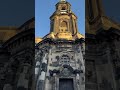 15 Uhr schlag der Dresdener Kreuzkirche. Die Aufnahme entstand am 13.10.22.