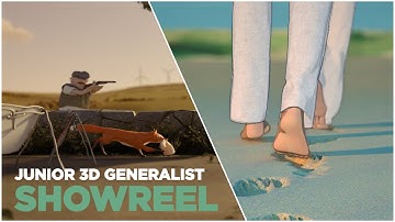 Junior 3D Generalist/Animator Showreel 2024