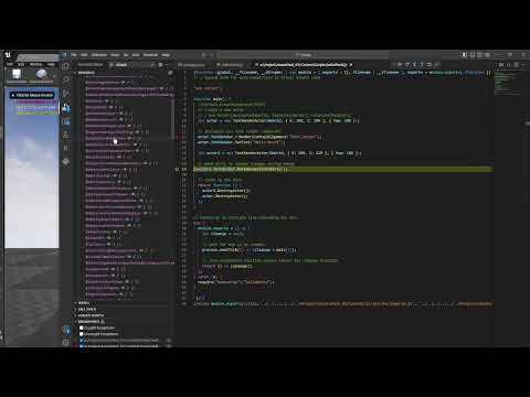 UE UnrealJS debugging in VS Code