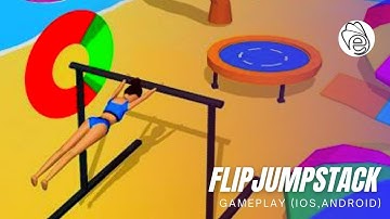 FlipJumpStack All Levels Gameplay Android,ios (part 2) | efilixx gamer