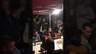 Miniatura de vídeo de "Real gypsy swing Samoreau campsite 2022 #gypsyjazz #djangoreinhardt #swing #france #guitar"