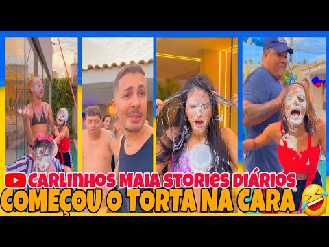 CARLINHOS MAIA MOSTROU O QUE FIZERAM COM EMILY GARCIA 🤣 OLHA O QUE ELA FEZ 🤣🤣