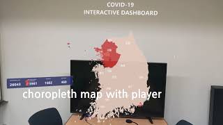 South Korea COVID19 (Coronavirus) Data Visualization with HoloLens2