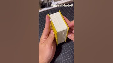 Coptic stitch binding tutorial p.4 | Final part 🌼🌕⭐️ #copticstitch #bookmaking #bookbinding