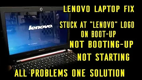Solution:Any Lenovo Laptop Stuck at Logo Screen-Boot Failed-Not Starting-Very Easy Solution in 5 Min