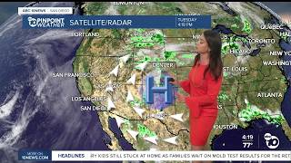 ABC 10News Pinpoint Weather with Meteorologist Megan Parry