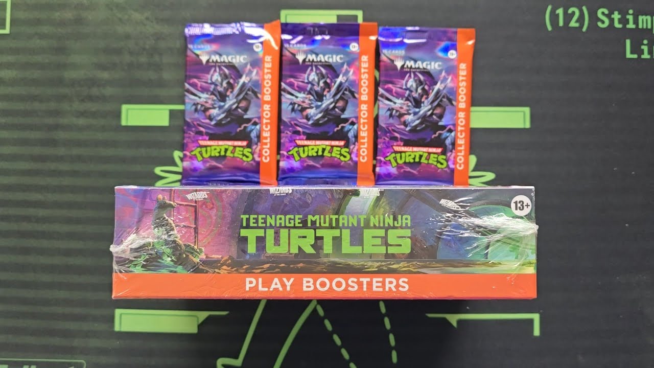 ゲームキャラクター Ninja turtle Box set Teenage Mutant Ninja Turtles Play Box Opening! - YouTube