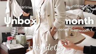 unbox month ep.05 I รวมของที่ Shopping ในช่วงนี้ chanel, Vivienne westwood, Uniqlo, Gentlewomen