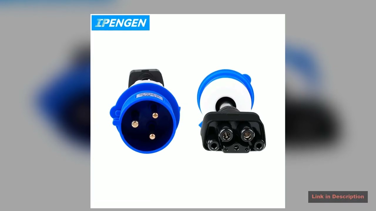 IPENGEN For Tesla model 3 pin CEE Adapter For Tesla model X S Y Gen 2 Ev Charger Extension Cord