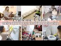 CLEAN MY WHOLE APARTMENT WITH ME / Extreme Cleaning Motivation / Entire Apartment Clean with Me 2023