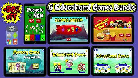 6 Educational Games Bundle | Codecanyon Scripts and Snippets