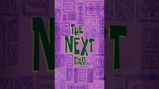 New Free The Next Day... Portrait Format Funny Meme Template Time Card