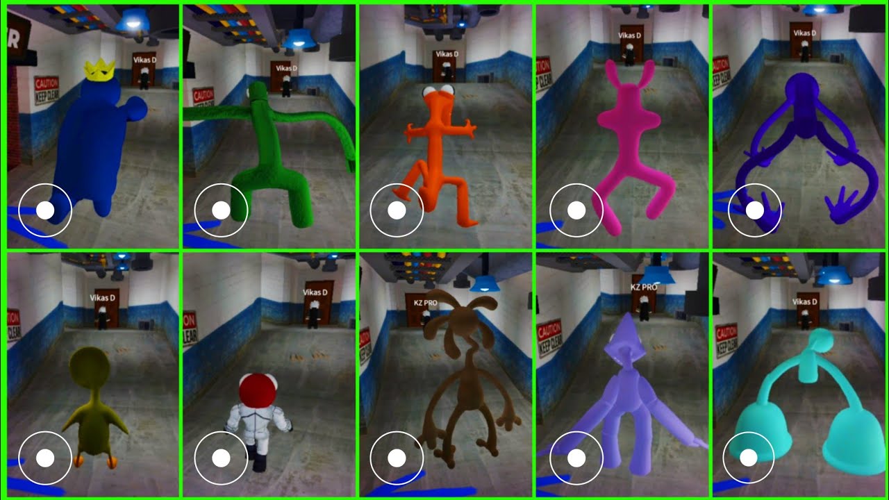 ​I Became the SCARIEST Monsters in Roblox! (Top 10) Rainbow Friend 1 