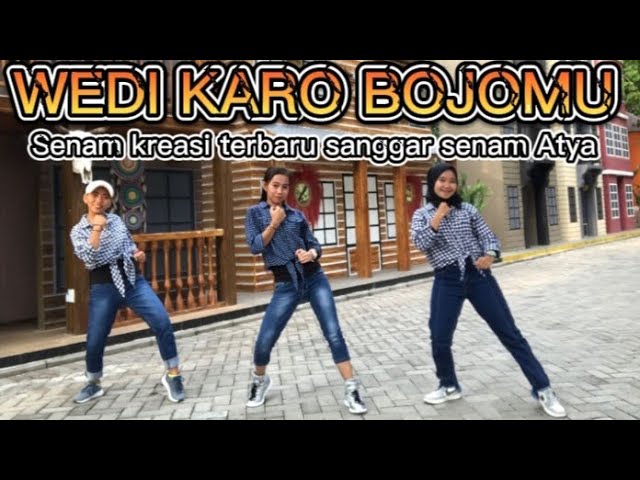 Wedi karo bojomu || senam kreasi terbaru sanggar senam Atya ||  Dj remix tiktok viral terbaru class=