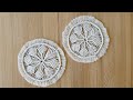 EASY MACRAME FLOWER COASTERS TUTORIAL 🏵️