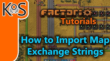 Factorio Tutorials: How to Import Map Exchange Strings