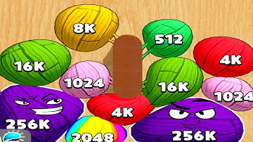 Satisfying ASMR Blob merge unlock 256k