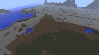 MineCraft Camelot TimeLapse 005 - Plato und Wälder