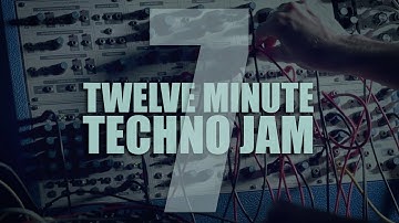 Live TECHNO Jam 7 - ELEKTRON ANALOG RYTM + MODULAR SYNTH & DOEPFER DARK TIME