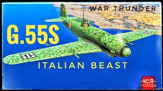 War Thunder - G.55S - 3 Gunned Beast -