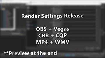 Updated Render Settings Release!! [1440p] [VP9]